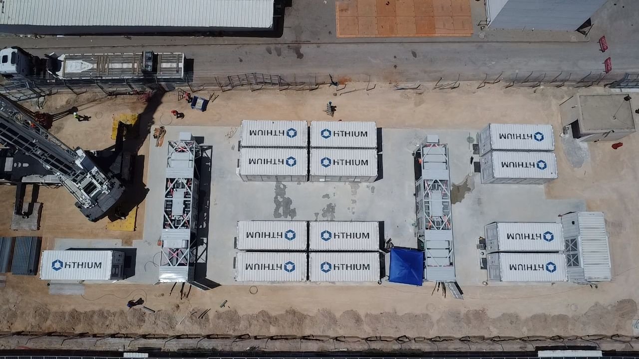 Battery energy storage installation